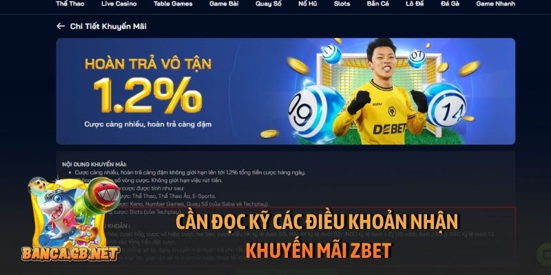 Khuyến mãi Zbet - Những ưu đãi 2026 không nên bỏ qua 6 Cần đọc kỹ các điều khoản nhận khuyến mãi Zbet