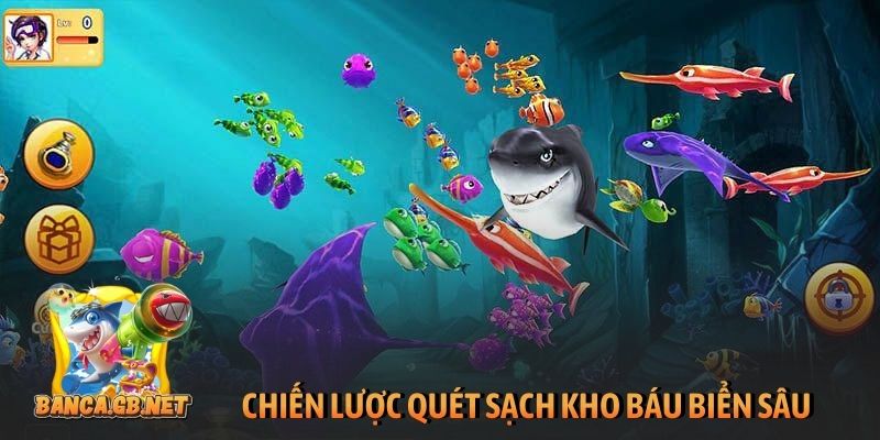 Bắn cá 3D - Hành trình trở thành huyền thoại đại dương 6 Chiến lược quét sạch kho báu biển sâu